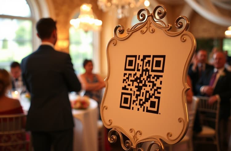 Partage du QR code avec les invités